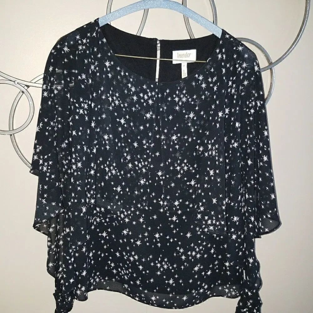 Laundry by Shelli Segal Los Angeles star top! - Picture 5 of 7